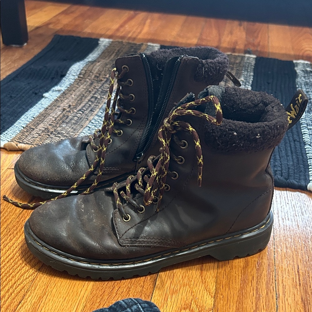 Dr. Martens Brown Leather Boots 🥾